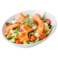 SALAD WITH SALMON SALAD WITH SALMON